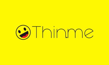Thin.me - Creative brandable domain for sale